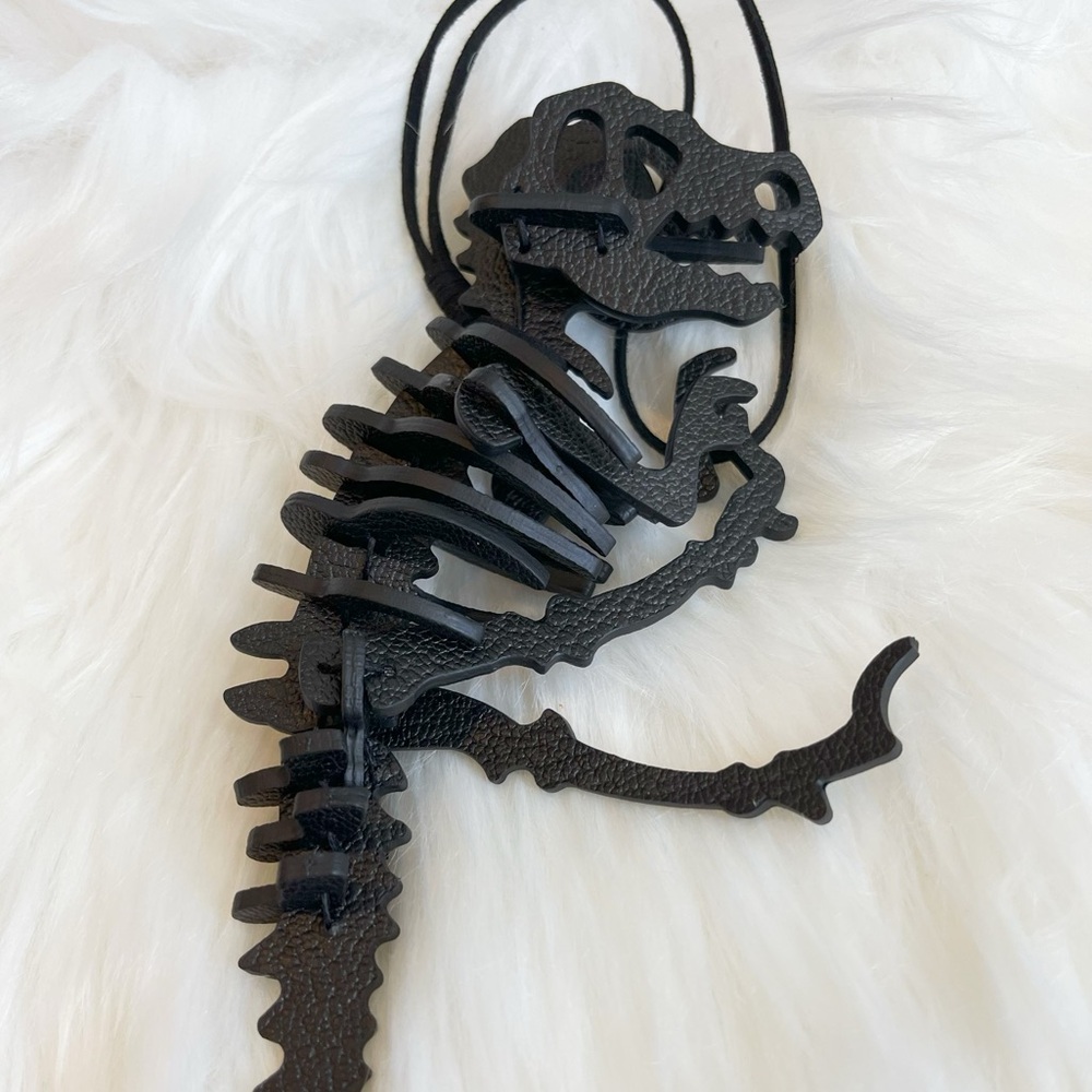 Large Handmade Dinosaur Bag Charm - Picture 5 of 8